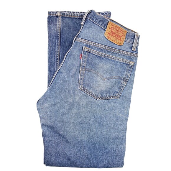 Levi's Other - Vintage Levis 501 XX Jeans Madein USA Button Fly Shrink to Fit Blue Denim Levi S